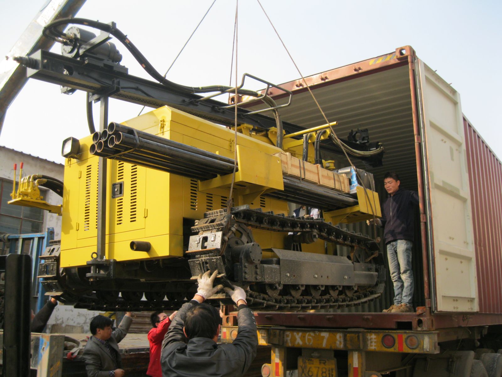 ky120 crawler drilling rig